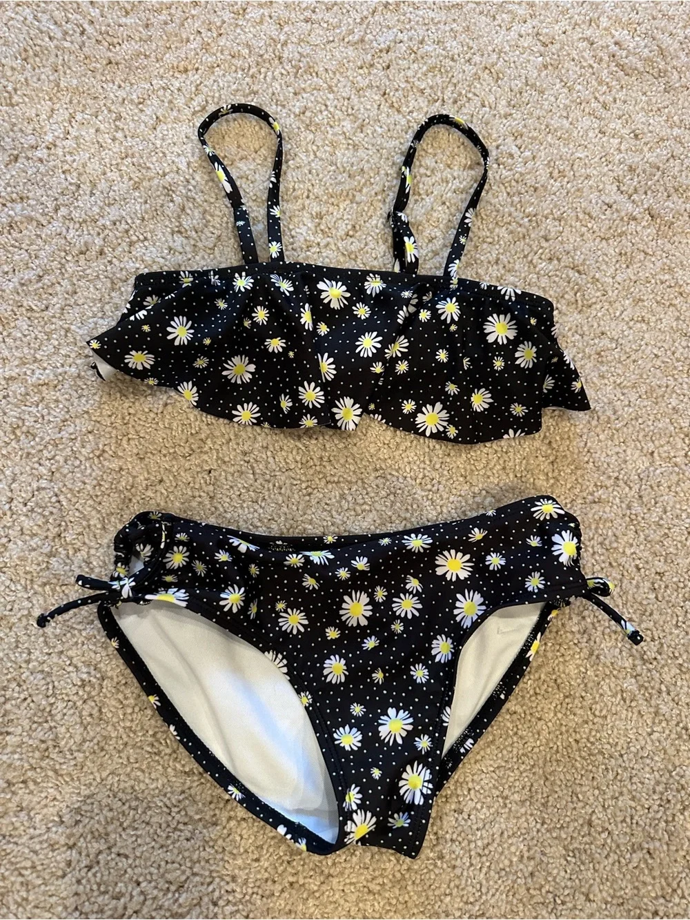 art class Kids Bikini Set Assorted Colors - Black, Green, Pink, Blue, Rainbow